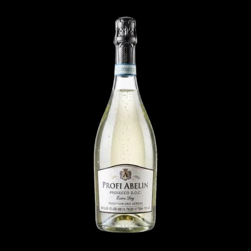 Prosecco (trocken, gut gekühlt)