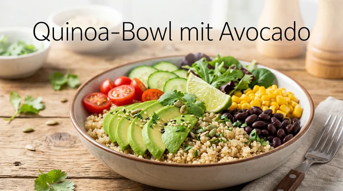 Quinoa-Bowl mit Avocado