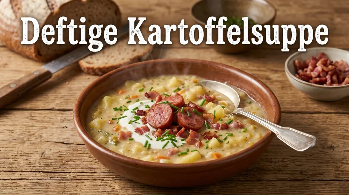 Deftige Kartoffelsuppe