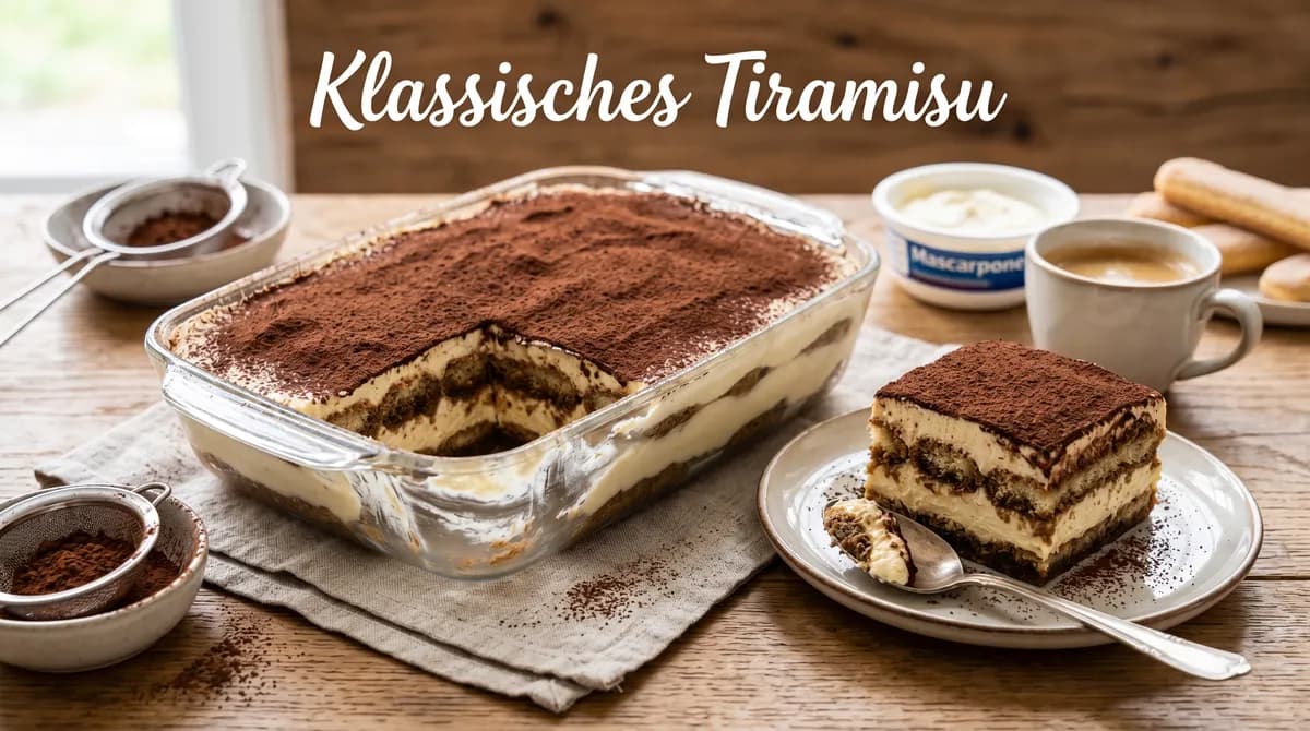 Klassisches Tiramisu