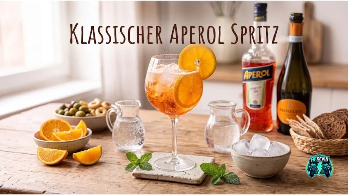 Klassischer Aperol Spritz